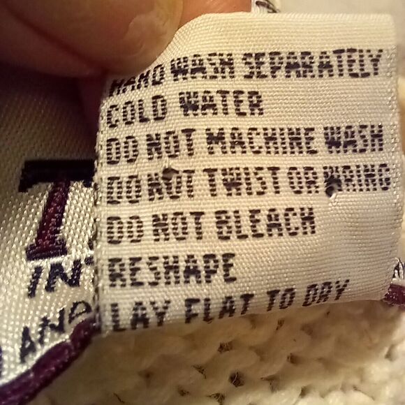 VTG Tiara Chunky Knit Sweater-Large-Geometric-3D Embellishments-Shoulder Pads - Picture 8 of 9